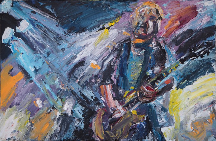 Un riff pegadizo, 60 x 40